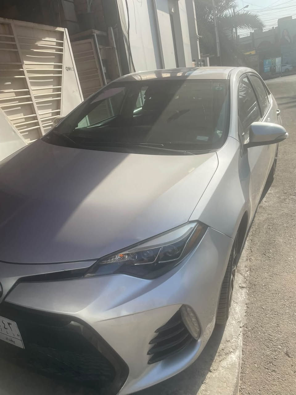 كورلا ٢٠١٧ se بغداد باسمي 
، أربع قطع صبغ خلفية بدون تبديل، 
ايرباك وتحكمات ستيرن شغالة، 
العداد ٥٠  قابل للزيادة، 
١٢٥$ ، 
***********
