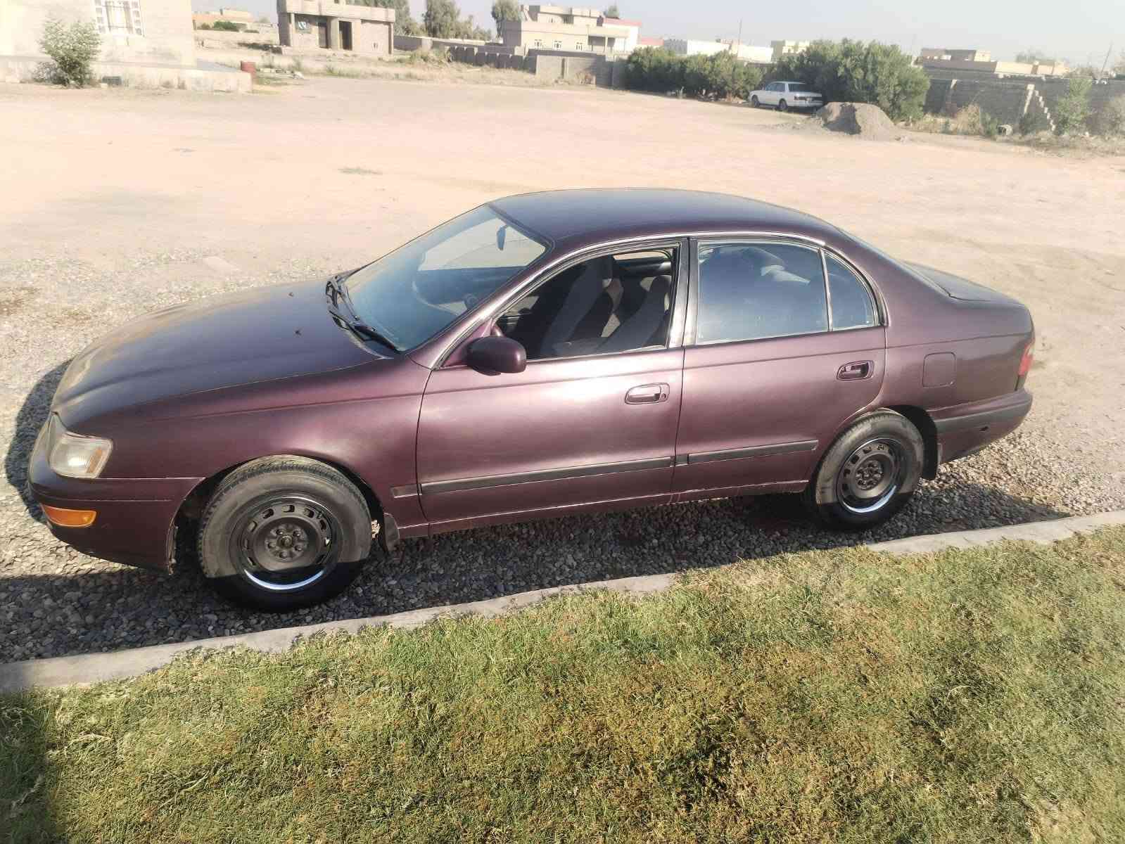 سياره كرونه فرخ بطه موديل 93للبيع مكينه كير شرط سياره حيل نضيف مصبوغ جماليه شرط بلا ضرر وشرط التحويل السعر45وبيه مجال رقم نينوى***********

