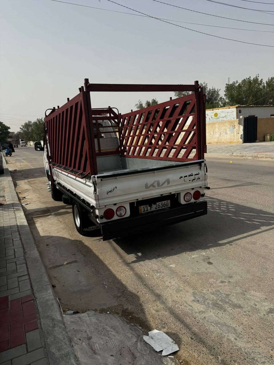 كيا حمل موديل 25 مكفوله كفاله عامه رقم بغداد دولي السياره بسمي السياره خير من الله تحويره تايرات تحوير تانكي محور 120لتر دوشمه شغل درجه اولى ماشية السيارة ٤٠ الف تايرات اماميات زوج توني شادهن مكان السياره كربلاء السعر 212 وبيها مجال رقم الهاتف ***********
