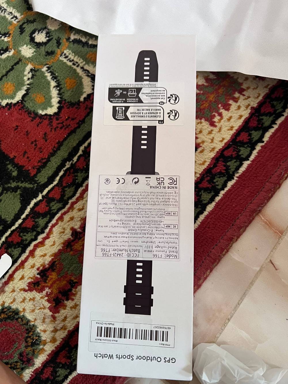 FT66 • ساعة ذكية • GPS