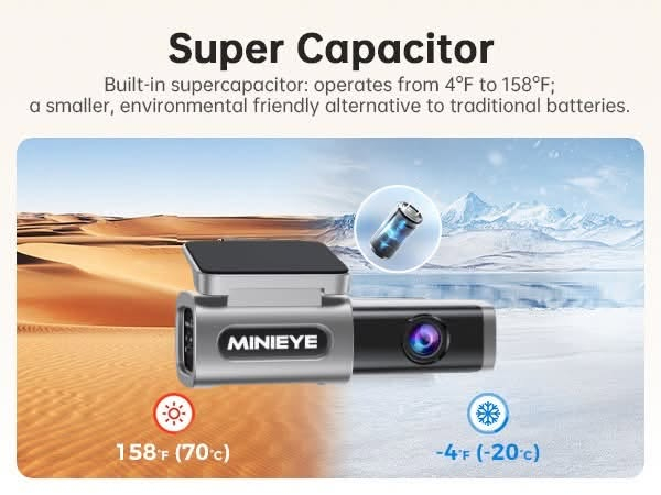 ⁨	⁨	⁨	 MINIEYE C2L 4K الذكية 🇺🇸
✅ تحميك من الحوادث – تثبت حقك – تخلي بالك مرتاح
‏‎📦 متوفرة الآن في داش كام العراق

‏‎المواصفات :

‏‎1- دقة تصوير 4k Ultra + كامرة خلفية 1080p ومجال رؤية عريض جداً 170 درجة, مما يسمح لها بتصوير ثلاث مسارات.

‏‎2- نظام تحديد المواقع (GPS) 📍

‏‎يسجل نظام تحديد المواقع (GPS) مسار القيادة، بما في ذلك المعلومات المتعلقة بالموقع على الخريطة وسرعة المركبة.

‏‎3- تطبيق خاص للهواتف الذكية 📱

‏‎داش كام ميني آي تدعم تطبيق خاص يتيح لك مشاهدة وحفظ الصور والمقاطع على هاتفك الذكي عن طريق الاتصال بالـ WiFi (متاح لابل واندرويد).

‏‎4- رؤية ليلية فائقة ✨

‏‎تتيح العدسة الحصول على صور عالية الجودة في الليل. وتساعد تقنية البعد البؤري الخاصة التي تسهلها العدسة ذات الزاوية العريضة في التقاط تفاصيل أصغر مثل لوحات المركبات بدقة أكبر حتى في الإضاءة المنخفضة.

‏‎5- تسجيل الطوارئ الذكي 🌟

‏‎تتميز الكاميرا بتقنيه تقوم بحفظ مقاطع الفيديو عند وقوع حادث لا سمح الله او وجود اهتزازات قوية

‏‎6- التسجيل المستمر 💿

‏‎ستقوم الكاميرا بحذف اللقطات القديمة وتحميل الجديدة عندما تمتلئ الذاكرة

‏‎7- تحكم صوتي في التسجيل والايقاف والتقاط الصور وتسجيل الصوت

‏‎8- امكانيه ربطها على الجداحة او على فيوزات السياره ( خيار اضافي ) 

‏‎9- مكثف كهربائي بدلاً من البطارية 🔋
‏‎تتميز داش كام ميني آي بالمكثف الفائق ( Super Capacitor ) وهو أكثر دواماً وموثوقية من بطاريات الليثيوم. لديه عمر أطول وأداء أفضل في درجات الحرارة العالية جدا. يتحمل الأجواء الحارة جداً خاصة في العراق.

‏‎10- العدسة من سوني والمستشعر Sony IMX415 لتصوير عالي الدقة والوضوح وبتصوير اكثر سلاسه واداء ممتاز

‏‎11- نظام ADAS الذكي ينبهك في حال الخروج عن المسار أو الاقتراب من السيارات 🚨
‏‎ترتقي كاميرا لوحة القيادة ADAS بتصوير القيادة إلى مستوى جديد. وكما يوحي اسمها، فهي تستفيد من تقنيات الذكاء الاصطناعي والتعلم الآلي لتوفير ميزات السلامة التي عادةً ما نجدها في أنظمة مساعدة السائق المتقدمة

12- ذكاء اصطناعي AI

‏‎· ماذا يأتي بداخل الصندوق؟

‏‎1- الكاميرا امامية

‏‎2- كامرة خلفية

‏‎3- شريط لاصق اضافي

‏‎4- لاصق حامي للزجاج

‏‎5- كتيب تعليمات

‏‎6- مفك تركيب 

‏‎7- شاحن سيارة

‏‎8- كيبل طاقة

‏‎9- بطاقة ذاكره 64 كيكا هدية 🎁

السعر 135,000 والتوصيل مجاني 🚘

ضمان لمدة سنة من تاريخ الشراء ✅

‏‎للحجز يرجى مراسلتنا او الاتصال على الرقم : 
***********⁩⁩⁩⁩
او عن طريق موقعنا الألكتروني :
www.iraqdashcam.com⁩⁩⁩⁩

نص مكتوب في الصور:
- داشكام MINIEYE C2L 4K وثق كل لحظه على الطريق مع MINIEYE C2L 4K Dual إذا تريد تحمي نفسك وسيارتك وتوثق كل لحظة على الطريق، هاي الداشكام هي الخيار المثالي ! ذكاء اصطناعي كشف ارقام السيارات والابعاد مساعد السائق الذكي تحديد الموقع على الخريطة دقة تصوير 4K اطلبها هسه ! @iraqdashcam ***********K 9:41 Dashcam Connected Live View
- Please keep a safe distance Car in front has started AI Collision Avoidance Voice alerts in advance to ensure safe driving on the road
- Super Capacitor
- Built-in supercapacitor: operates from 4°F to 158°F;
- a smaller, environmental friendly alternative to traditional batteries.
- MINIEYE
- 158°F (70°C)
- -4°F (-20°C)
- 4K Front Dash Cam The front camera supports 4K @30fps, delivering ultra-clear and detailed recordings.
- التعرف على لوحة الترخيص
- وظيفة المؤثرات الخاصة AR الجديدة، التعرف الدقيق على لوحة الترخيص، أنا كافي؛ بعد تنزيل الفيديو، التحليل الذكي للذكاء الاصطناعي والتعرف على لوحات الترخيص تلقائيًا، خوارزمية التتبع الذكية، مما يجعل التعرف أكثر قوة
- 1 The host x1 2 Rear Camera x1 3 Rear Camera Cable x1 4 Crowbar x1 5 The instructions x1 6 Power Cable x1 7 Electrostatic Sticker x1 8 بطاقة ذاكره 64GB هدية