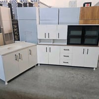 كاونتر MDF • ٢ متر • سنك ١ متر