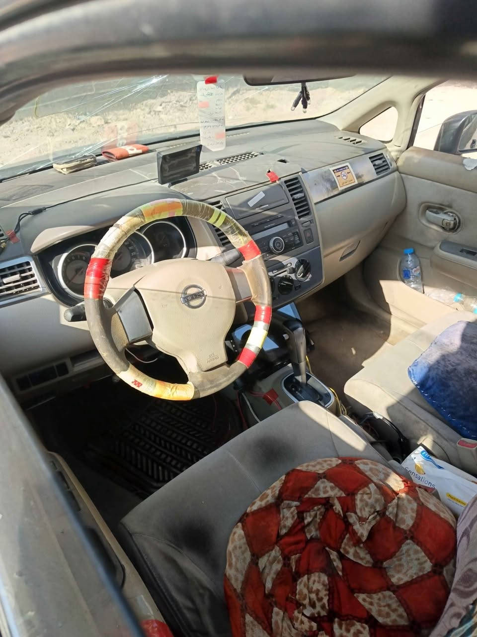 نيسان تيدا للبيع مديل 2008  محرك 1600  تبريد فول بسمي شخصيا اضافتا طابوكة المحرك جديدا رقمي *********** البصرة, العراق
