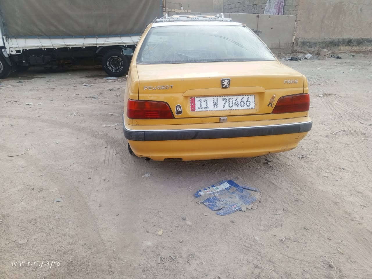 السلام عليكم.
بيجو 2015، مكفوله من الضربه والصبغ، بيها جاملغ ايسر بي صبغ بدون دواخل ، مكينه جديده، حداديه جديده، تبريد شغال ، سنويته 29، رقم دولي ،بيها جراد موضع بالصور ، بيها منضومه غاز.

السعر /39 وبيها مجال.

العنوان / بغداد المدائن.

رقم الهاتف/***********.👍🏻

نص مكتوب في الصور:
- ١٧:١٢ ٢٠٢٦/٠٩/٢٥