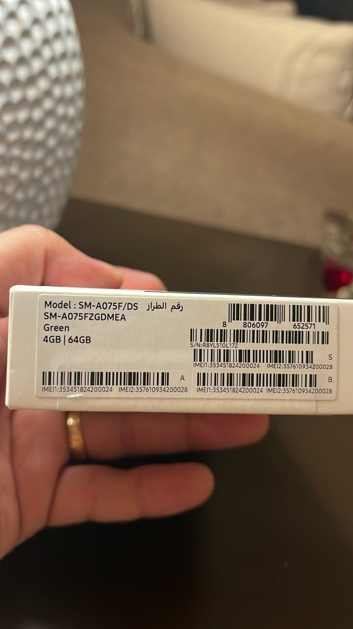سامسونج للبيع galaxy A07 للبيع جديد كارتونه ممفتوحه 64G
سامسونج للبيع galaxy A07 للبيع جديد كارتونه ممفتوحه 64G

لون زيتوني جديد ممستخدم
سعر ١٦٥ و بي مجال 
للاستفسار ***********

