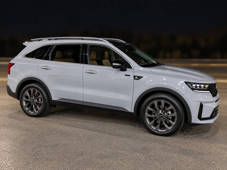 🚘 للبيع كيا سورينتو 2023 — SX أمريكي

▪️ محرك 2500 تيربو، 4 سلندر بقوة 281 حصان.
▪️ دفع رباعي AWD.
▪️ گير 8 سرعات.
▪️ لون رصاصي وداخلية بلون تان.
▪️ سقف بانوراما ورنكات 20 إنج.

📍 مكان: اربيل
🛣️ الممشى الحالي: 80 الف كم
🔧 تفاصيل الحادث والصبغ والتصليح موجودات بالصور قطعتين تبديل واربعة بارد بدون دواخل
💵 السعر: 168 ورقة وبيها مجال
📞 للاستفسار والتواصل: ***********

نص مكتوب في الصور:
- 53758685