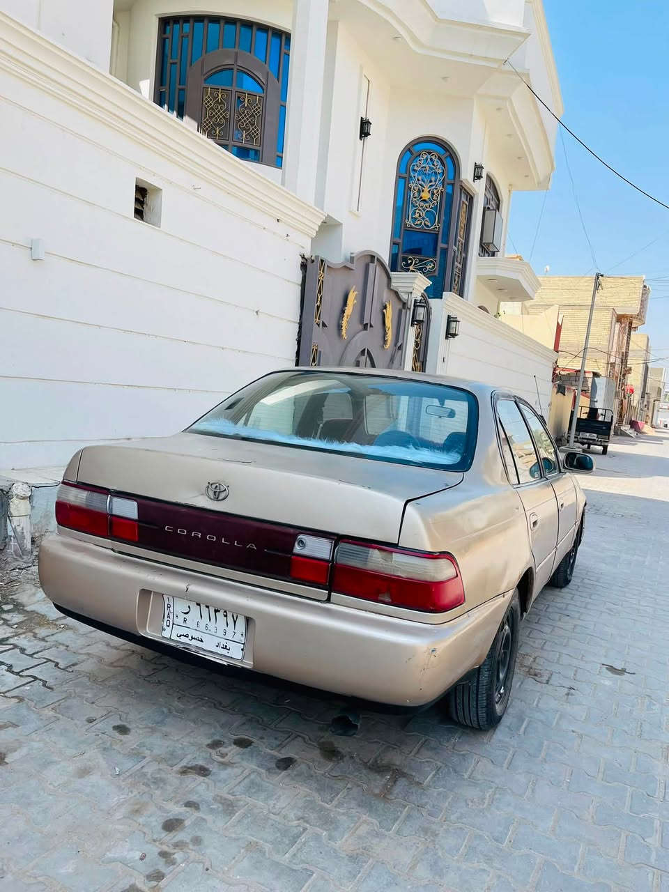 السلام عليكم ورحمه الله

للبيع كورلا مديل ١٩٩٢ 
رقم بغداد مداور ثاني يوم  
السياره كلش حلوه بس جارده 
دواخل جديده مكينه وكير جدد  حداديه حلوه جديده 
السياره كفاله من كص وضربه. وعيب شرعي 
السياره حلوه وجاهز 
السعر ٤٢ وبيه مجال 
لستفسار ***********
العنوان النجف الاشرف قضاء المشخاب
