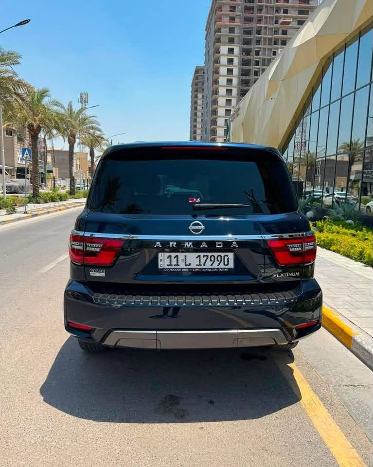 نيسان أرمادا 2022 Limited
مواصفات الفول 1 / 1

* فئة: Limited

* محرك V8 سعة 5.6 لتر

* كير أوتوماتيك 7 سرعات

* نظام دفع رباعي (4WD)

* داخلية جلد فاخرة

* شاشة كبيرة مع Apple CarPlay وAndroid Auto

* كاميرات 360°

* حساسات أمامية وخلفية

* فتحة سقف

* تشغيل بصمة 

* مقاعد كهربائية

* مثبت سرعة

* إنارة LED

* جنوط ألمنيوم

*ماشيه 74 ألف

*الحادث فقط جاملغ خلفي

✅ السيارة مغلفة بالكامل بطبقة حماية PPF 

للأستفسار  ***********

ارسل رقم 1 يوصلك السعر🔥
