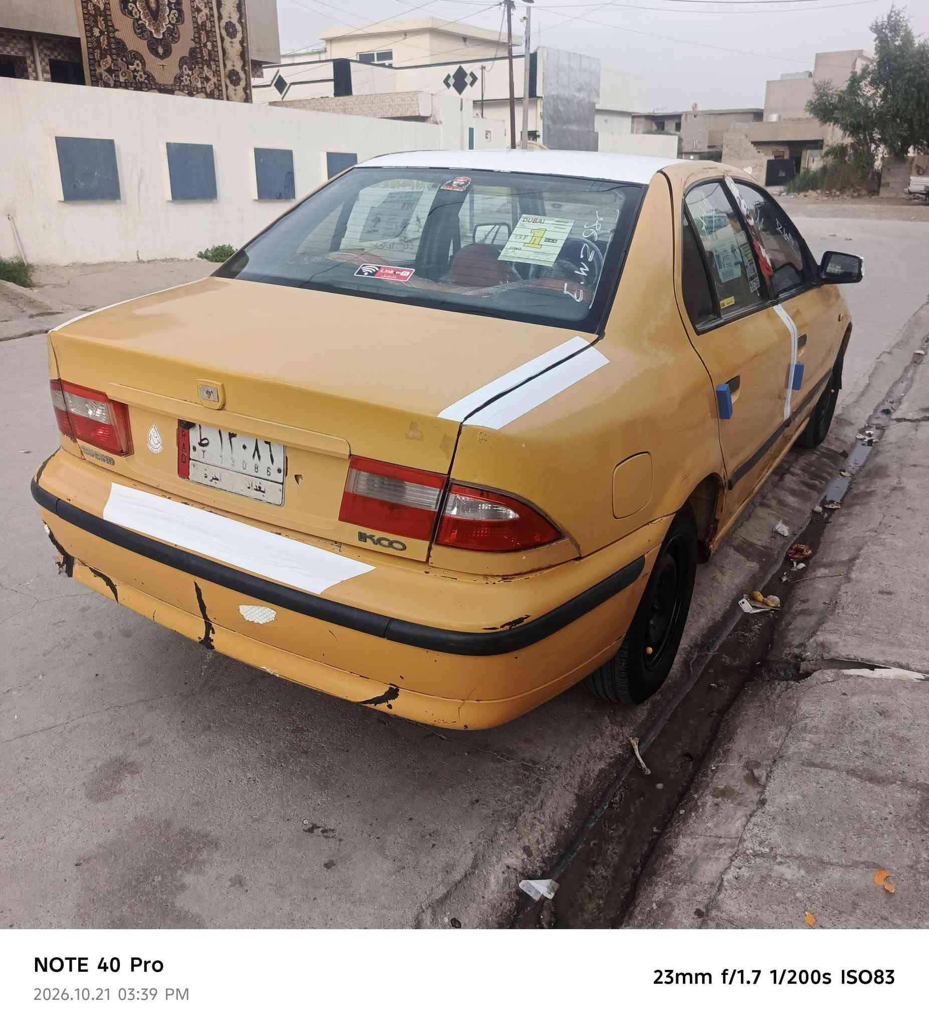 سمند • ٢٠١٠ • كاميرا خلفية
