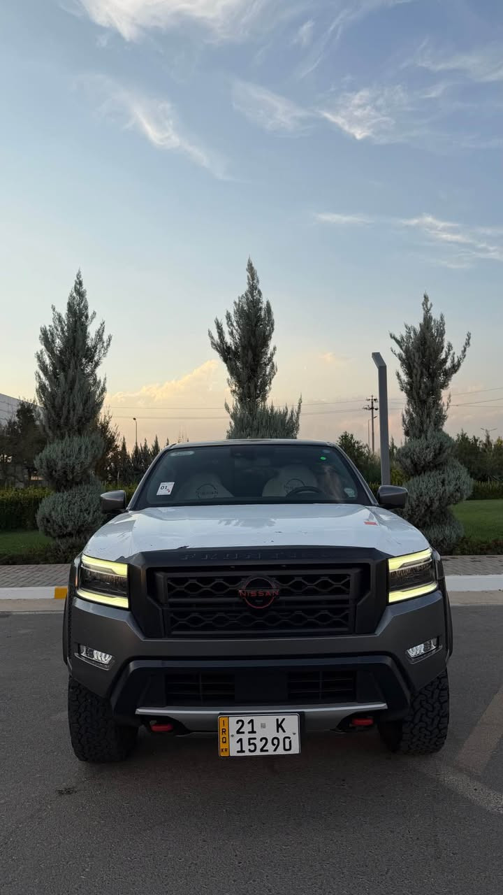 سڵاوتان لێبێت nissan fronter pro 4x مۆدێل٢٠٢٢ سەیارەکە 77,000مایڵ ڕۆشتووە تەنها بستێک لە بۆنیتەکەی پ.د،ڕ هەیە بۆیاخی نییە سەیارەکە گێڕو مەکینەی نەکراوەتەوە و بەشەرت مەکینە ٣.٨ لتری ٦ بستۆنە 
مواصەفات:
بەسمە 
کامێرا ٣٦٠ 
حاسە
رادار
قفڵ ئەکسل
لایت لید+زینۆن
شاشە
کوشن چەرم +کارەبایی
ڕاداری ناوچەی کوێر
زۆر مواسەفاتی دیکە
نرخی 247 وەرەقەو مەجال
ژمارەی مۆبایل:***********
WhatsApp&Viber✅ السليمانية, العراق
