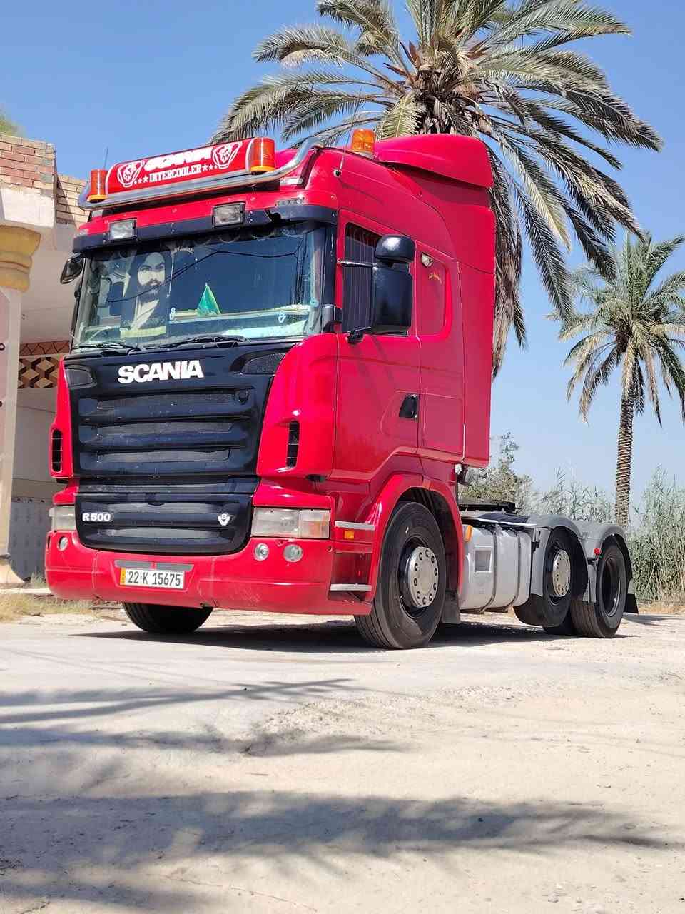 سلام عليكم للبيع سكانيه 2009مكينه 500كير اوتماتيك تبريد ثلاجه دبل مناميه دشبول طويل مربوطه 4محاور دبل  جوانب متحركه  بس الراس العنوان جبله الستفسار ***********

