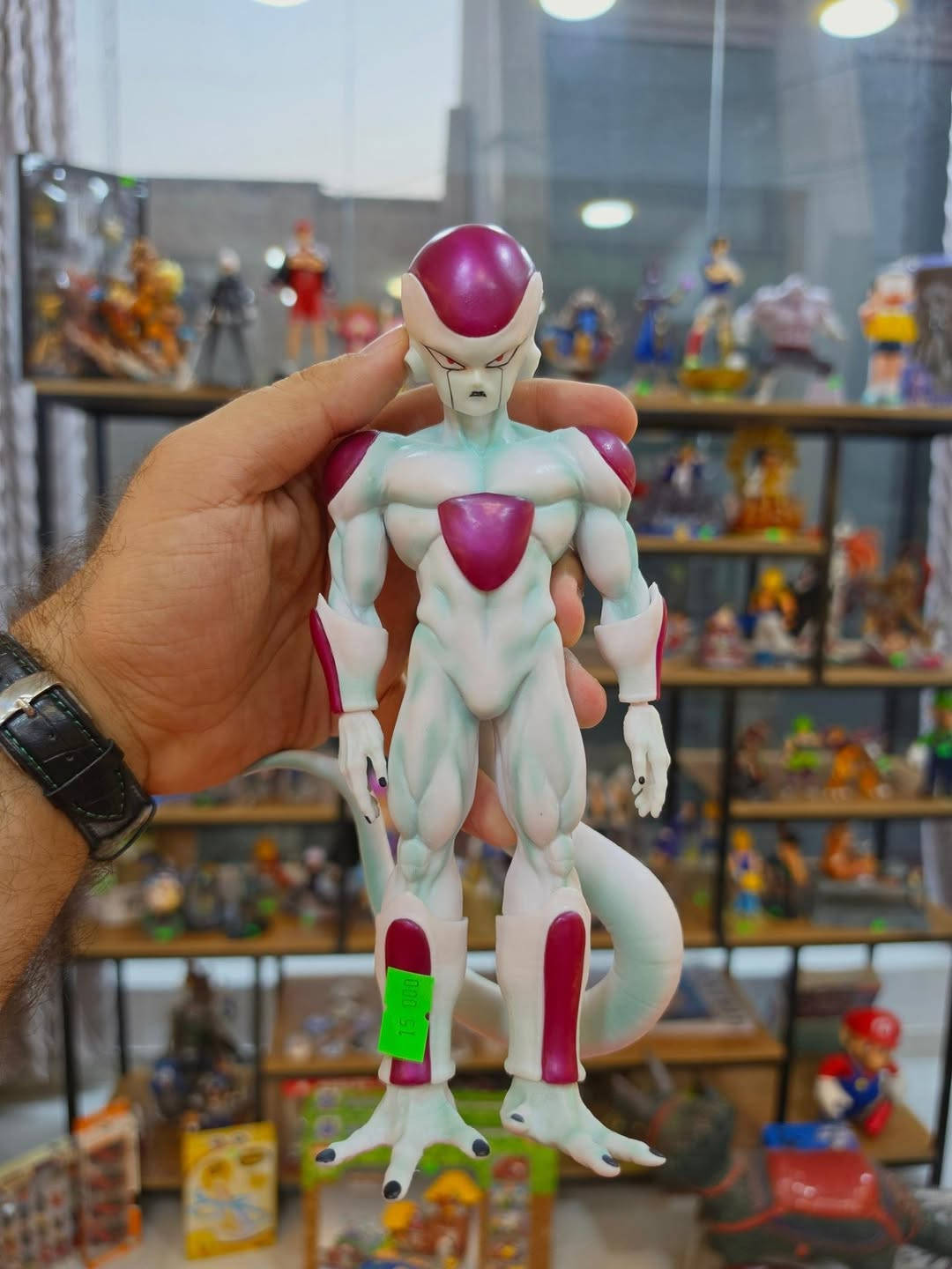 مجسم شخصية فريزا من دراغون بول
ارتفاع 18cm 
تفاصيل امامكم pvc غير مجوف

الامير كروب
وكيل زين كاش💳
وكيل نيو للخدمات المصرفية 💳
وكيل زين للاتصالات📶📱
وكيل اسياسيل للاتصالات 📶📱

العنوان : بغداد / الكرادة داخل / مقابيل حسينية عبدالرسول / داخل الفرع المجاور لمجمع الليث 
موقعنا على خرائط كوكل :
https://maps.app.goo.gl/nhvvfNTxhbQzfF1g6?g_st=ic
الرقم واتساب : *********** 
رقم ثاني : ***********
🚚 توصيل جميع محافظات العراق 5 الاف فقط
🛑(عدا الطلبات الكبيرة مثل الشاشات الكبيرة و غيرها يصير 8 الاف حسب حجم الطلب) 
للحجز يرجى ارسال رقم الهاتف📲 + العنوان 🏡
#الامير_كروب #هيرو_ستور
