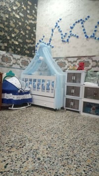 سرير اطفال • فراش • ناموسيه