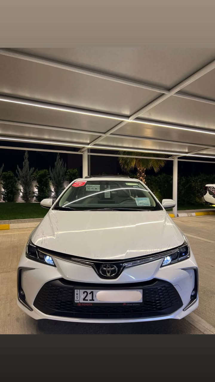 ‏Toyota corolla 2024
‏‎  کۆرۆلا 2023 مەکینە 18 
خلیجی سفری شەریکە 
سەیارەکە  زۆر جوان ماوەتەوە  سفرە سەیارەکە هیج نیە بێ  بێ بۆیاخ  يه ك پەڵە PDR هەیە 
‏‎   مواسەفات (، سڵایت ،.وایەرلێس ،،.کامیرە دواوە ،.  حەساس دواوە ؛ بەسمە ،.سیسمی کلیل زیرەک،. 
‏‎،.دیارکردنی خێرەی،.لایتی زینۆن دەبل ،.
‏‎ ،. ،.سیستمی دەنگی موکەبرە،.،. شاشە ،. ، ناو زەرد
‏،،، ،.eco  ,.بلوتوس ، ،
سەیارەکە سفرە هەموو گیانی بەشەرت مەکینە و گێر نەکراوەتەوە   تەحویل و  وەکالاتی بەشەرت بە ناو خۆمەوە
نرخی 176$ معامه له 
ژ.م ***********📞
