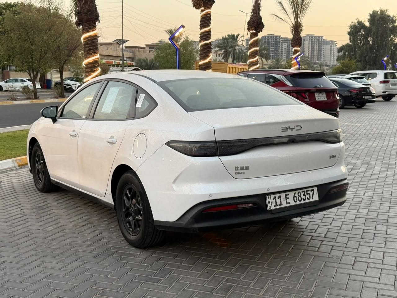سلام عليكم ورحمه الله وبركاته مرخصت الادمن المحترم BYD2025سياره sil5كفاله عامه دوشمه لدات نشره داخل كامله مكان السياره بغداد البياع رقم الهاتف ‏‪***********‬‏ سعر 19مليون وبيه مجال
