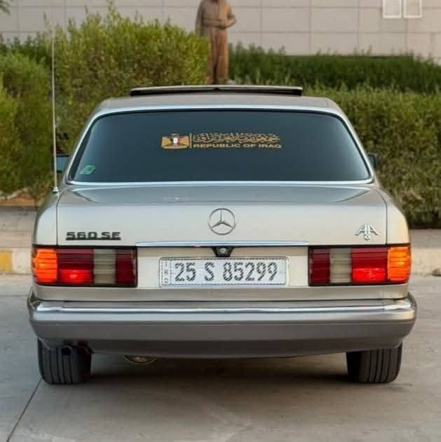 اللي يدور جديد بسعر مناسب 
مرسيدس رئاسي 560 Se باب قصير موديل 1990 
محرك 8 سلندر 
فول مواصفات ABS تبريد ثلج تنته طكتين كشنات جامات كهربائي ستنر لوك 
صبغ للجماليه فقط بدون خياس 
رقم كركوك مشروع وطني سنويه هزه جديد لحد 2029 باسمي شرط تحويل وكاله سياره جاهزه 
مكان السيارة كركوك 
للاستفسار *********** واتساب
