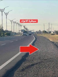 ١٥٠م • واجهة ١٠×١٥ • قرب سيطرة الانواء