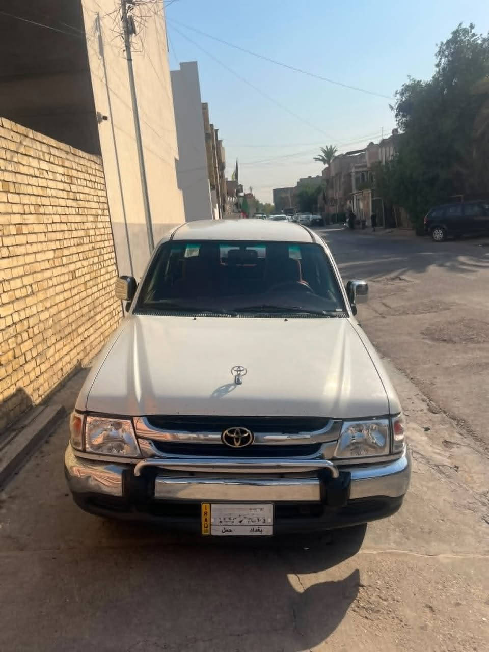 بيك اب موديل 2003 بغداد الصور توضح حالتها وبيه بارد بالباب مال السايق، محرك ممفتوح ومابي تنقيص وصدر جديد البيع شرط التحويل السعر 90 ورقة   موبايل ***********
