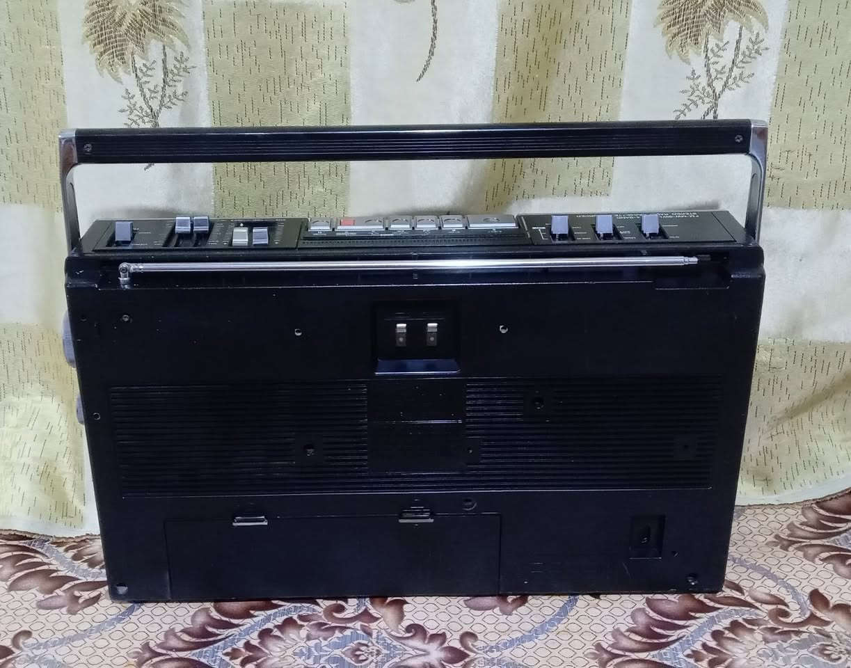 مسجل ناشونال • راديو وكاسيت • نظيف ٩٠٪