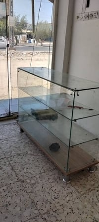 ميز جام خانه للبيع جديد 100 وبي مجال  07830881090