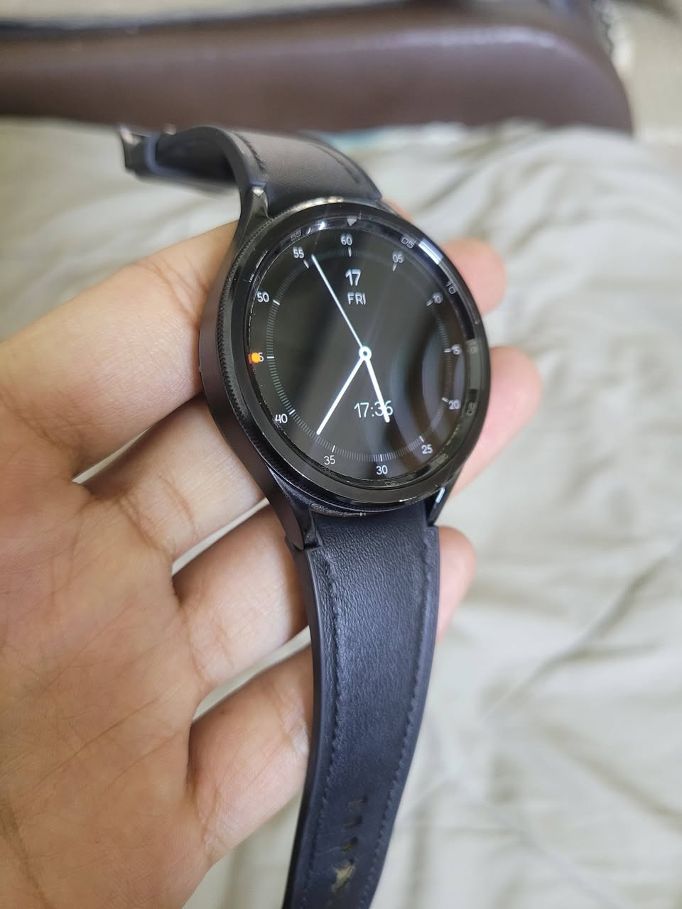samsung watch 6 classic 47mm black
ساعة سامسونك واتش 6 كلاسك الحجم الجبير لون اسود، نظافة مثل متشوفون بالصور الكارتونة وياها والشاحنة وملحقاتها كلها جديدة، للبيع السعر 150 الف وبيها مجال بسيط المكان بغداد الوزيرية اذا قريب اكو توصيل مجاني.
***********
