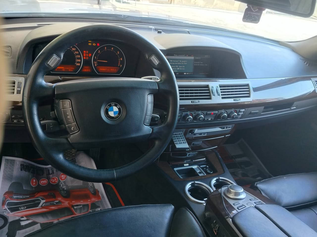 سلام عليكم باخره للبيع موديل 750i 2006 باب قصير
محرك وكير مكفولات  بيه محرك B40 جديد ولاستيك ولف مبدل جديد 
سياره بلاديه ماملعوب بكهربائياته 
تبريد شغال ثلج  3 قطع 
بيبان وجنطه شفط 
كشنات كهرباء وخزن 
تبريد تدفئه ب الكشنات الاماميه 
الخلفيه فقط تدفئه 
5 بردات كهربائيه 
لايت زنون
غرفته جديديه كلش 
مكفاله من الحادث او ضربه 
نواقص ال بيهه
 حداديه نص عمر +برده خلفيه عاطله +بكلايات الي يصيرن ب جنطه +جك الجنطه +سايد بريك 
بيه صبغ واكع  ماعرف كلير صفحه السايق  ابيع صفحه كامله مصبوغه فقط بدون اي ضربه شرط 
رقم انكليزي  كربلاء بأسمي 
السعر 125 وبيه مجال بسيط 
***********
