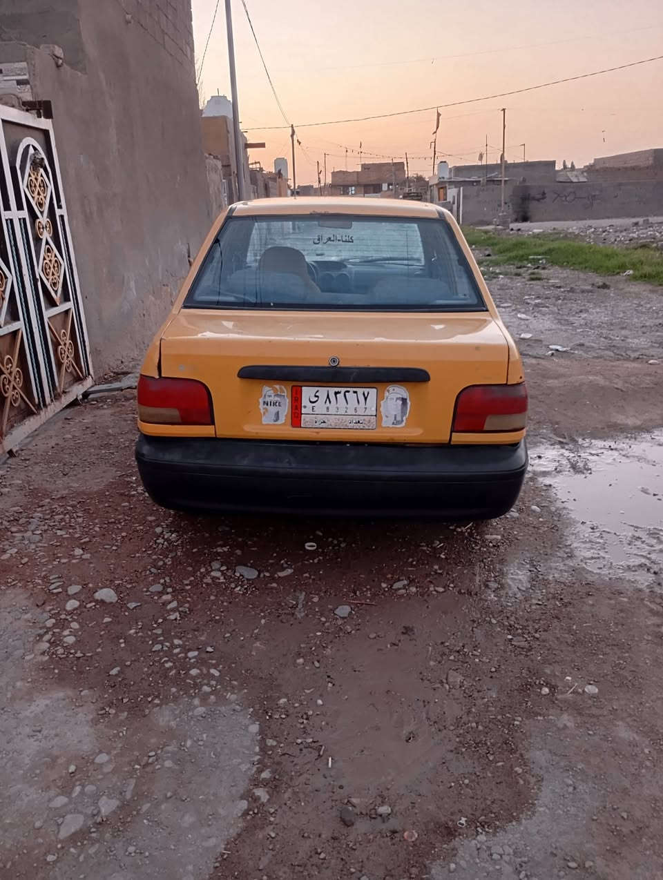 السلام عليكم سايبه موديل 12 كير ومكينه جدد. عوزها ترتيبات بسيطه.  مكان كوت حي الجهاد. السعر. 12 وبيها مجال. ***********

