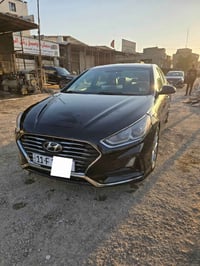 سوناتا 2018 Se وارد امريكي   مكينة 2400  حادث خلفي موضح بالصور   تحكما...