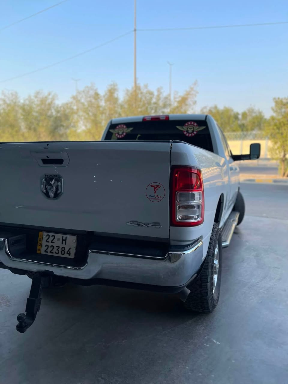 رام ٢٥٠٠   ٤*٤
بيع او مراوس 
باب طويل بدي قصير المرغوب
السيارة رقمة اربيل سنوية جديده باسمي
موديل ٢٠٢٢ 
الفئة bighorne
السيارة حادثه مال امريكا فقط مثل ما موضح بالصور
حجم المحرك ٦٤٠٠ هيمي مكينة جارجر srt يعني
السيارة جديدة وبحالة الوكالة يعني استخدام شخصي 
المحرك والگير كفالة من فتح اي برغي 
دهن hingest الماني وبانزين كله محسن 
يعني مداريه
مواصفات السيارة 
شاشة كبير 
كامرة دوار 
مري قلاب
تبريد خلفي 
دوسة بانزين وبريك تحكم كهرباء 
للاستفسار والتواصل *********** واتساب او اتصال موجود
