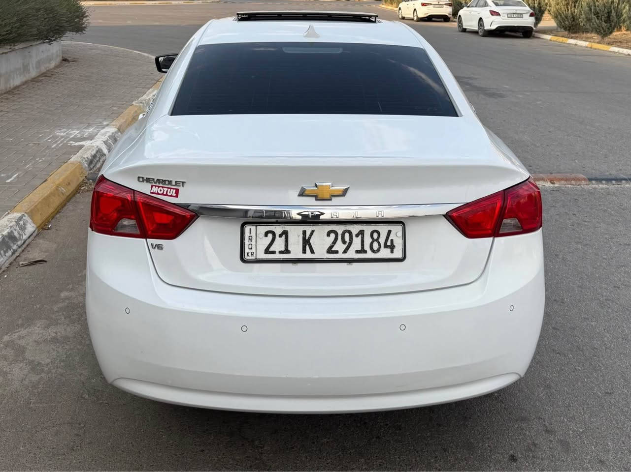 ﷽
📲***********📲

‎‏   ⚔️✅➖CHEVROLET IMPALA ( LT1)  2015➖✅⚔️

‎جدا اعتذر من الي اتصل وراسلني  مجاوبت لان كان  موبايل بي خلل وحاظر لاي اتصال وبل خدمه. الغزال  🦌  
‎شوفرليت امبالا  موديل 2015 محرك ستة سلندر وارد خليجي وكالة شركة المنصور✅ 

‎ ملاحظه/:- ⛔️
‎السياره استخدامي الشخصي شرط كير محرك برغي ممفتوح عل وضع الشركة وشرط لاكلوب مكينه مشتغل لا مسج صيانه كله عل ايدي السياره وجدا وجدا معتني بيه دهن فلتر بوليش نظافه فول ١٠٠/١٠٠ .

‎تواجد السياره / السليمانيه🔴 
‎الموديل /:- 2015 🔵
‎المسافه المقطوعه /:-  127 الف كيلو حقيقي 🚥🚦
‎حجم المحرك /:- 6 سلندر ✈️

‎المواصفات /:-🧏🏻‍♂️
(LT1)
‎بانوراما / فتحة  
‎قبل كلشي اي صوت تسمعه بل سياره انزلك ورقه من السعر . 
‎كشنات جلد 
‎كامره خلفيه  
‎تشغيل عن بعد شغال السياره
‎سايد بريك كهرباء 
‎كشنات امامي كهربائي 
‎قاصه متحركة
‎كشنات تدفئة 
‎صندوق بصمه 
‎لايتات زينون منضومه جديده 
‎شاشه وسطيه لمس  
‎اضواء ترحيب عند فتح السياره 
‎سستم سماعات بوز شركة 
‎تحكمات ستيرن كامله
‎كروز سرعه 
‎كير اوتو وكير عادي 
‎مرايات جانبي كهرباء 
‎شرط التحويل والغرامات 

‎الحادث /:- سياره .🚦
بيها ثلاث مكانات صبغ كلش صغير بدون دواخل بدون ايبارك فقط رش 
‎السعر  جدا مناسب /:-  💰112 💰ورقه وحگ جيتك وماكو هيج سعر  بكل معارض العراق . 

‎شرط التحويل والغرامات
‎سيارة بسمي وكالة تحويل حاضر  .

‎التواصل فقط  عل رقم الموبايل لجاد بل شراء رجاءا رجاءا /:
***********📱 السليمانية, العراق
