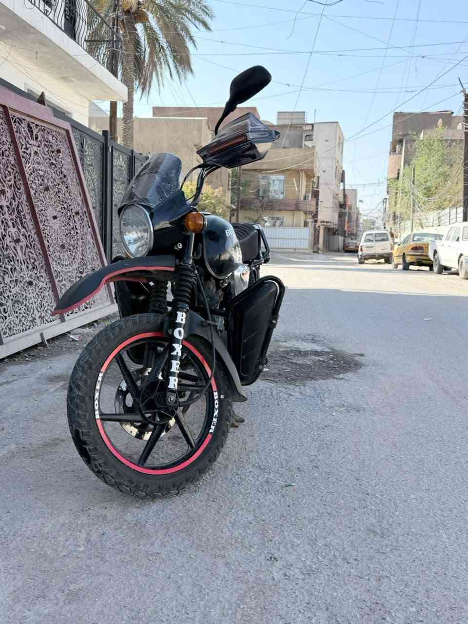 السلام عليكم
دراجه بوكسر موديل 2021
دراجه جاهزه من كلشي رقم بغداد بأسمي تحويل ثاني يوم هزة بعد بيها سنه كامله سنويه 2030
مكاني بغداد رقم تلفون ***********
