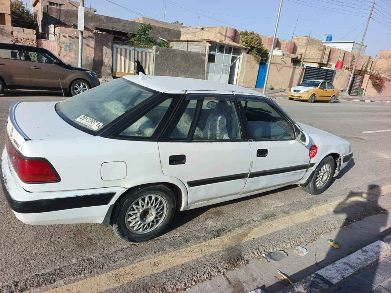 اسبرو موديل ٩٥ كير مكينه كفالة حداديه اماميه خلفيه نضيفه تخم تاير نضيف حداديه حلوه والله بس سيارة جاهزه تحويل مباشر سنويه جديده السعر ١٦ ورقة وبيه مجال حك الجيه الشراي يتصل مكاني كربلاء طويريج *********** كربلاء, العراق
