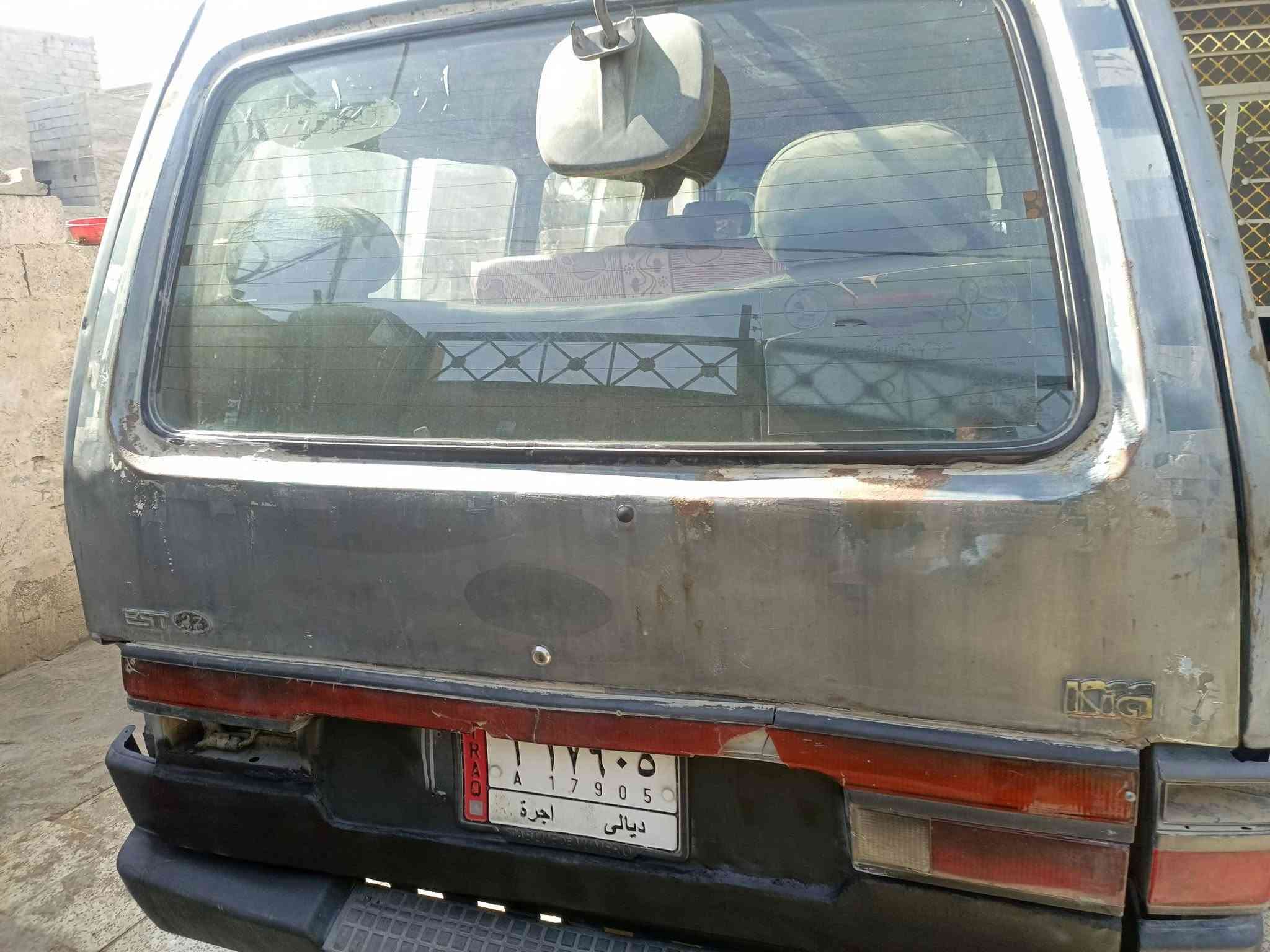 كيا بستا موديل 94 ماكينه وقير مقفولات تخم تاير جديد سياره بلاديه بدون لا صبغ ولا معجون مصفره هيئه وغرامات سنويه لل 28 رقم ديالى الماني بشرط التحويل سعر السياره 22 ورقه مكان السياره ديالى الخالص شراي يتصل ***********
