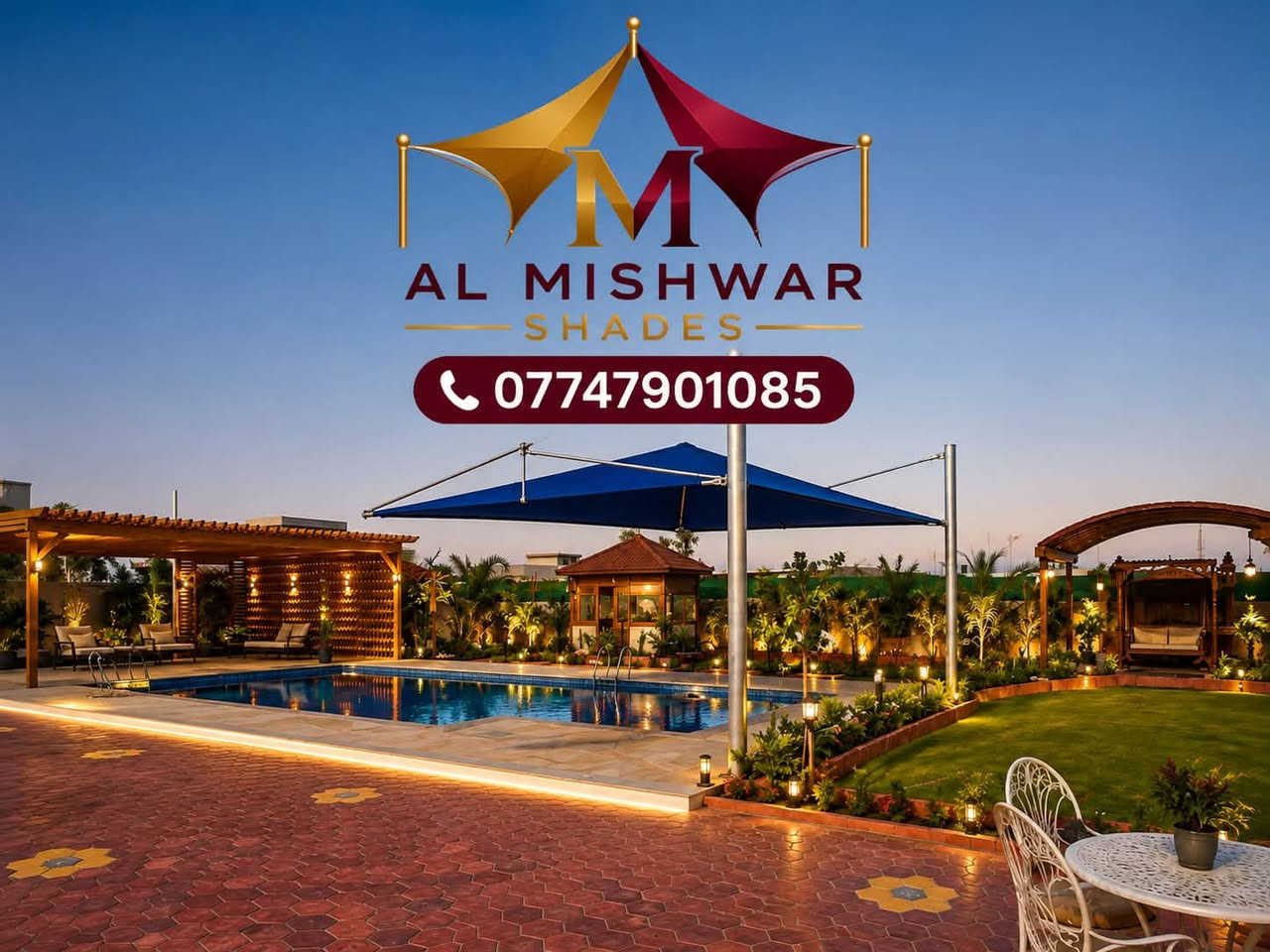 ☀️ عروض الصيف من مظلات المشوار ☀️

إذا كنت ترغب في تغطية المسبح والاستمتاع بأجواء الصيف براحة وأمان، فلدينا الحل الأمثل!

نوفر مظلات عالية الجودة تحميك من أشعة الشمس وتمنحك ظلاً مريحًا، مع تصاميم عصرية تناسب جميع المساحات.

📞 *********** 
تواصل معنا الآن واستفد من عروض الصيف قبل انتهائها

