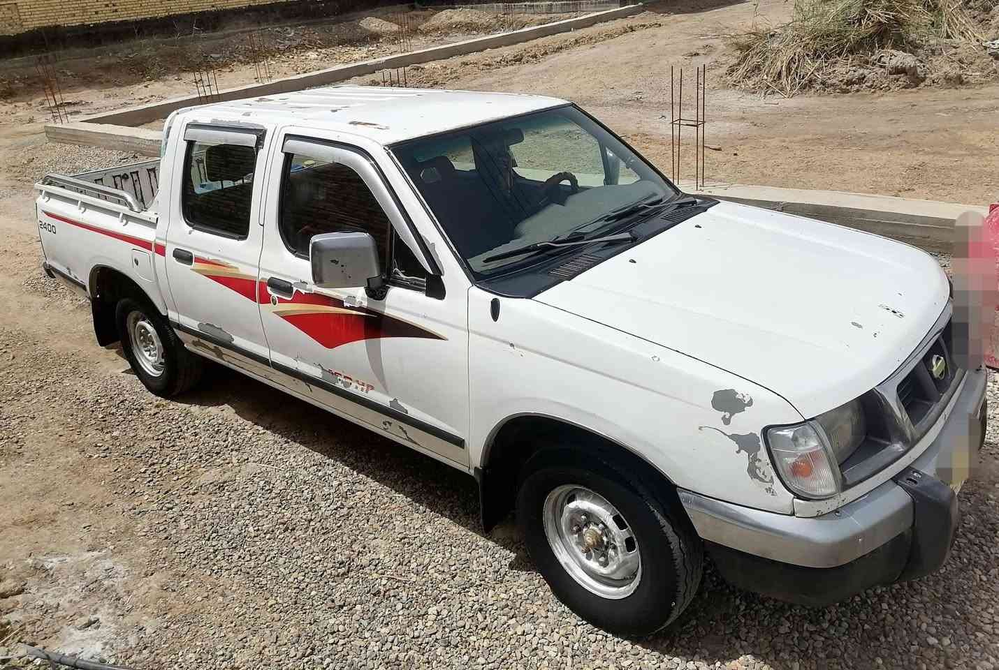 بيك اب نيسان أدوات بابطين محرك ٢٤٠٠ كابريته موديل 2000 مكانه ذي قار سعره 30 وبيه مجال بيع او مراوس
***********
