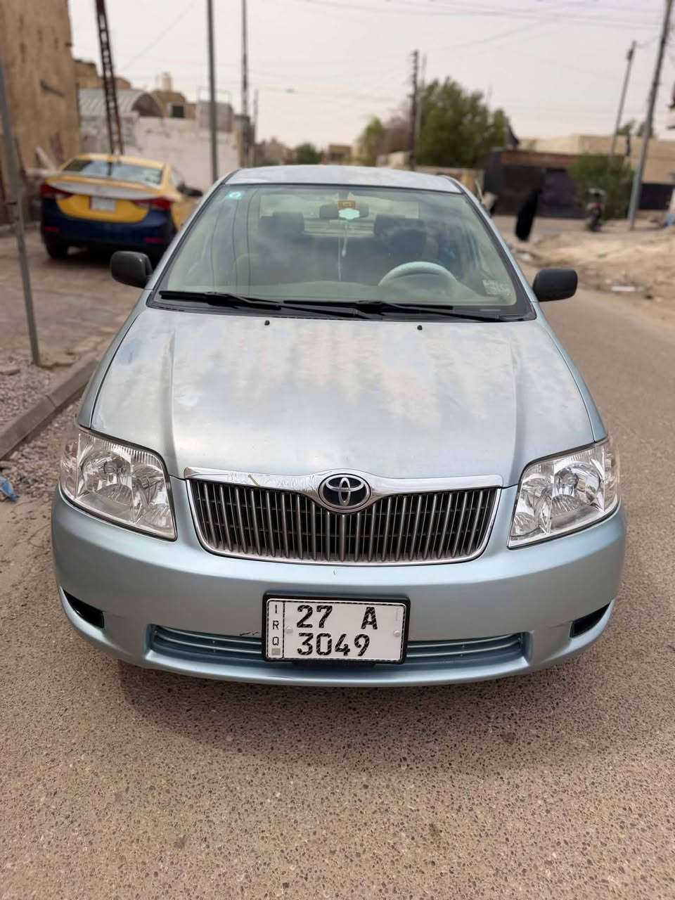 سلام عليكم
سيارة 🚗 كورلا مديل 2006
سيارة بسمي إنكليزي ل 27 
مكفوله من وتبديل فقط صبغ 
تخم تايرات حداديته توني مسويه مشط جديد محرك 1600 كير اوتو جام جوبي شاشه وكامرة خلفيه السعر 85وبيه مجال شراي يتصل ع رقم ***********

