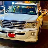 لاندگروزر موديل  14  رقم بغداد  6 سلندر تحويل مباشر باأسمي السيارة ابر...