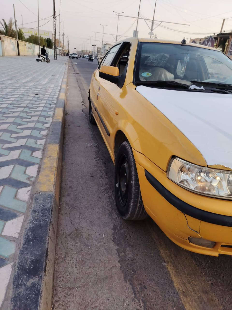 سلام عليكم سياره البيع سمند 12 سياره نضيفه ومكينه جديده وكير جديد وتبريد ثلج 🥶مكفوله من كلشي بسمي  ثاني يوم داور مصفره هيئه وغرامات سعر36 وبيها مجال رقم ***********
