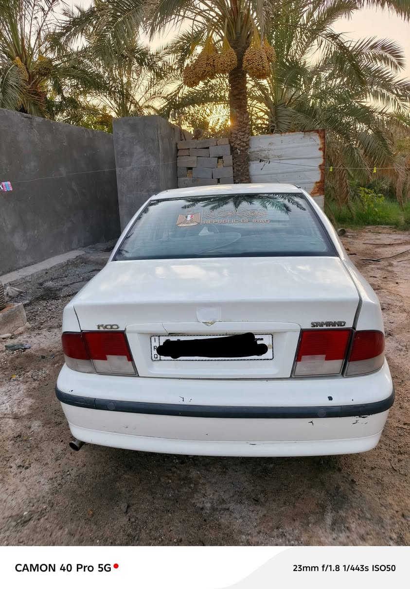 سمند للبيع موديل ١٠باسمي رقم نكليزي مكينه وكير مكفولات تبريد ثلج تخم تاير جديد حداديه جديده سنويه ٣٠تنتهي 
السعر ٣٧ 
العنوان بصره ***********
