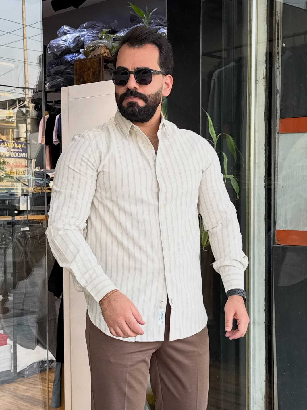 قميص • قطن • مقاسات S-XXL