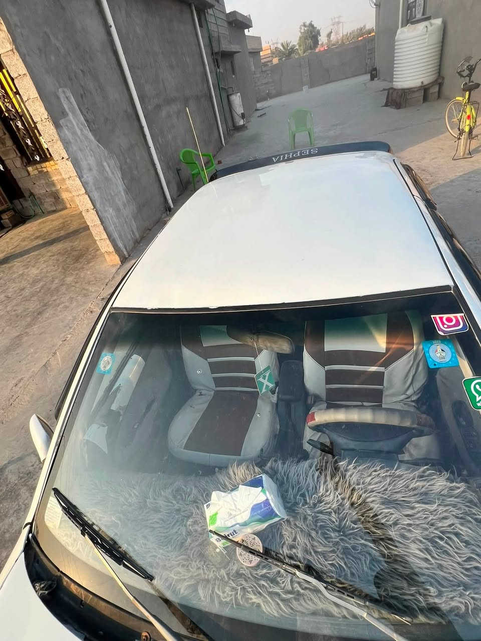 السلام عليكم كيا سيفيا لبيع موديل ٩٦محرك مفتوح كير عادي تحويل مباشر رقم بغداد إنكليزي عنوان بغداد النهروان السعر ٢٨لتواصل ***********
