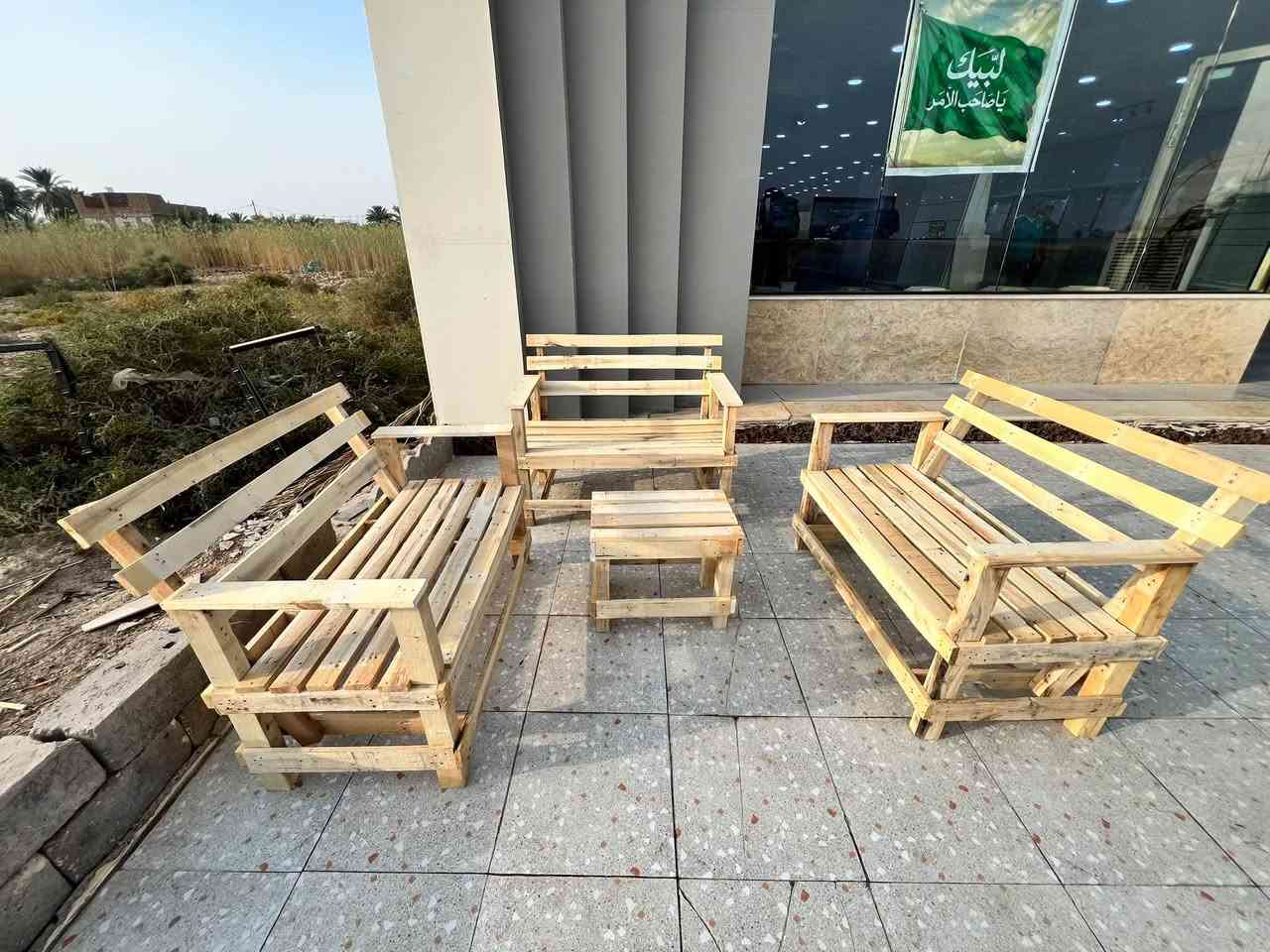 تفصيل • كراسي خشب • الشامية