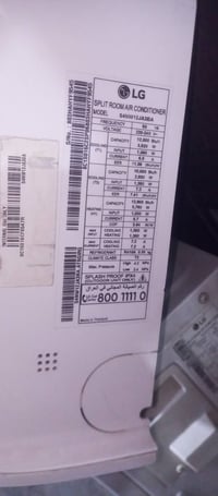 سبلت ال جي انڤيتر طن واحد بلادي كامل بوري جديد وياه غاز مقفول شرط الشغ...