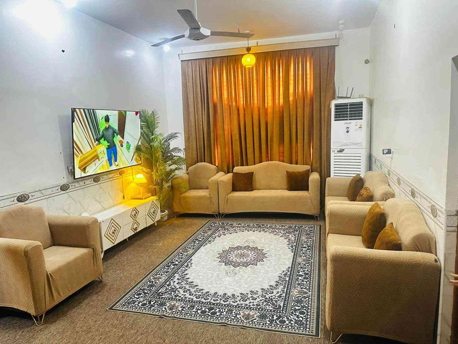 بيت مفروش • ٥٠٠م • حي الحسن