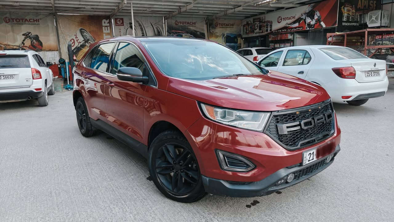 Ford edge SEL   AWD 2016 V6 3.5
فۆرد ئیدج ٢٠١٦ مەکینە ٣,٥ بێ تۆربۆ فول مواسەفات
دەبڵ اکسل- پانۆراما - بەصمە - شغال -برێک بصمە - ئاوێنە هیتەر و ئیشارەت - سوکان هیتەر - کوشن هیتەر - کوشن کارەبای و جڵد - شاشە گەورە و سێ شاشە - گێچ ئەلکترۆنی - کۆدی دەرگا - ناو لید ٧ ڕەنگ - تراکشن
١٥٣  هەزار کم ڕۆیشتووە .بۆیاخ و دەعمی نیە تەنیا دوسێ شوێن قەڵەمکاری هەیە- سەنەوی تا ٢٨ تازەیە - گێڕ و مەکینە وکارەبای و تەقە ڕەقە هەموو شتێک بە شەرت  . $139  و معامەلە ***********
شوێن: سلێمانی
