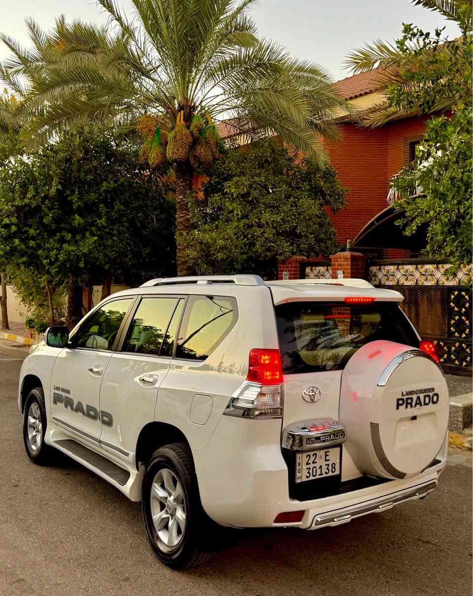 تويتا برادو TXL شريكه جيهان
موديل ٢٠١٣. 
كفاله عامه دعامى من دعامى من كلشى 
گيرو محرك جديد مامفتوح 
١٩٠ ماشى 
رقم و سنه وى جديد
تايرات جديد
سيار حيل حلو ماشالله 

٤ سلندر (اربع سلنده ر)
سلاجه 
شاشه كاميرا
مرايه شفت 
بعد بى هوايه مواسفات 
مامراوسس
سعر رخيص 
٢٢٥ ورقه 
رقم تليفون 📞 *********** السليمانية, العراق

