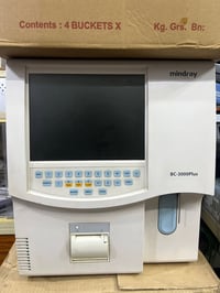 للبيع جهاز تحليل الدم المختبري Mindray BC-3000Plus بحالة جديده للتواصل...