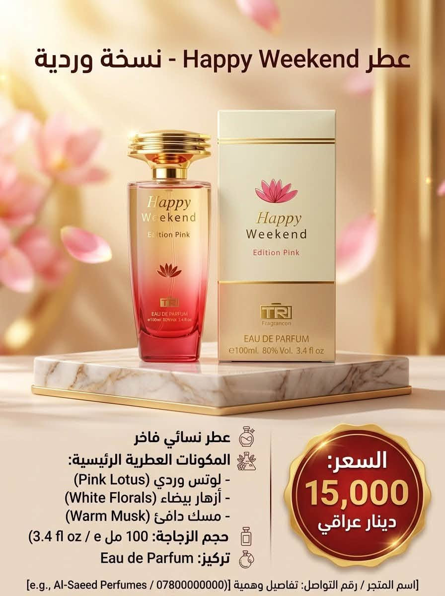 TRI Fragrances • ١٠٠مل • عرض ٢+١
