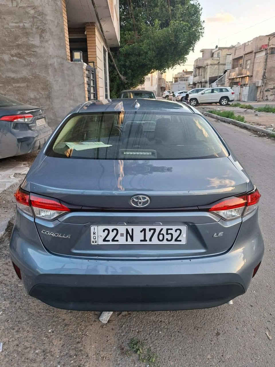 كورلا ٢٠٢٣ للبيع
محرك ٢٠٠٠ بانزين 
رقم اربيل باسمي
ياباني اصلي وارد امريكي 
حادثه موضح بالصور 
فقط البنيد صبغ 
الباقي كله بلادي 
بدون ايرباك 
مكفول لغد وشاصي 
ماشيه ٢٣ الف 
السعر ١٤٦ وبي مجال
مكانه بغداد القاهره  
***********

نص مكتوب في الصور:
- تويوتا كورولا ... LE carfast.express 12 / 14 تحقق من تاريخ السيارة باستخدام رمز VIN CARFAST CAR FROM USA