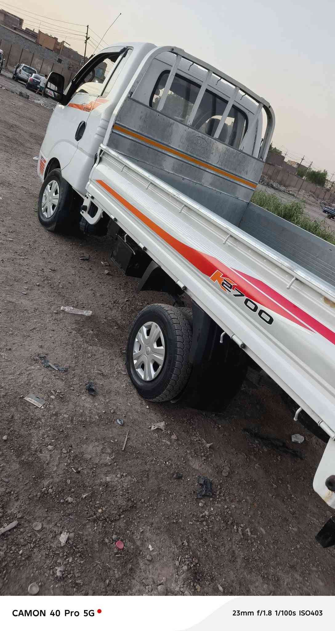 كيا 2700
موديل 2017
رقم بغداد  مشروع وطني  تحويل مباشر 
مكينه كير أكسل شاصي مكفول  
مكفوله من الضربه  والكص بيها صبغ بالذيول فقط 
حداديه كهربائيات  جديده 
السعر 110وبيها مجال 
مكاني بغداد 
للاتصال 
***********
